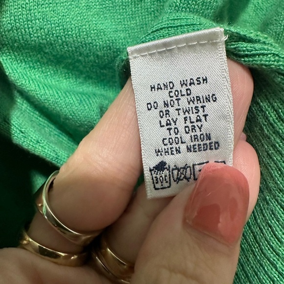 Lilly Pulitzer Cashmere Silk Cotton Blend Sweater Size M - Picture 4 of 5